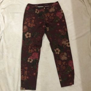 Gorgeous vintage floral pants